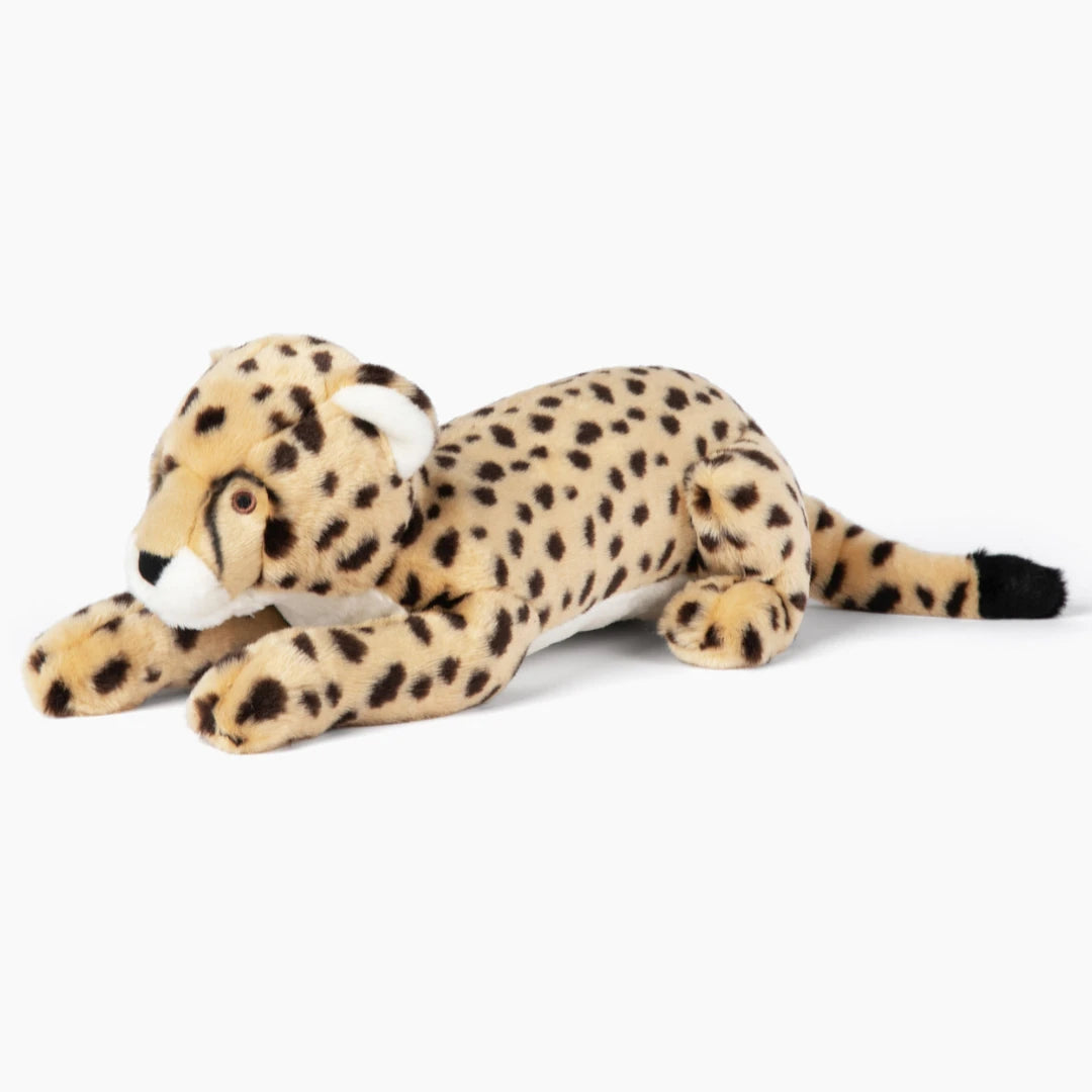 Fluff & Tuff "Kali" - Cheetah Plush Dog Toy