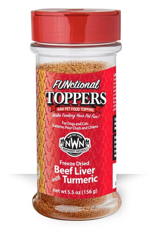 Northwest Naturals Beef Liver with Turmeric Freeze Dried FUNctional Toppers