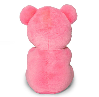 ThoozyPet Gummy Bear Plush Dog Toy, Pink, 10"