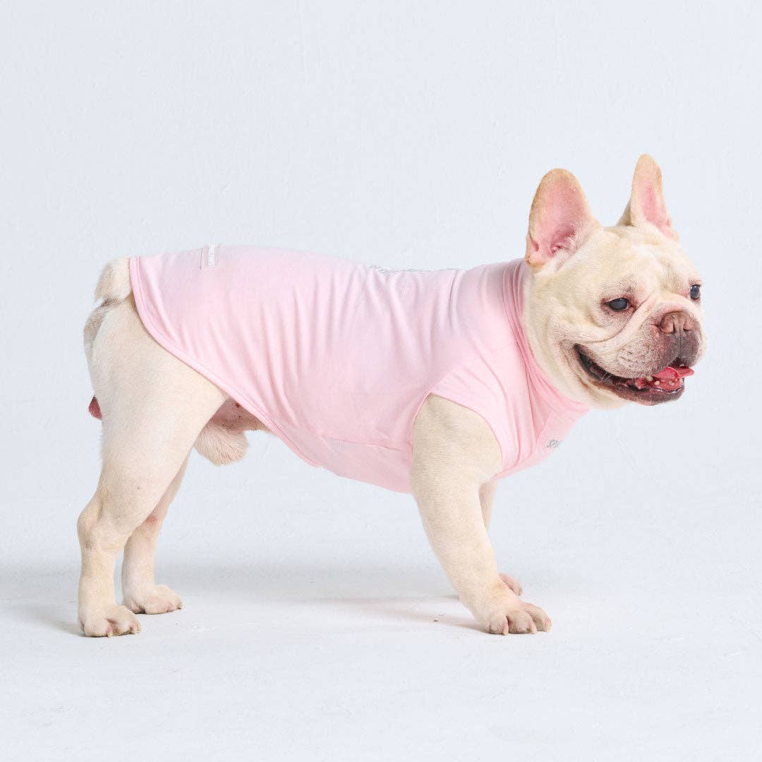 Spark Paws Sunblock Dog T-Shirt - Light Pink