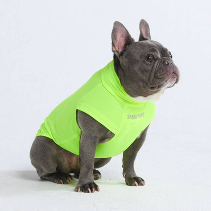 Spark Paws Sunblock Dog T-Shirt - Neon