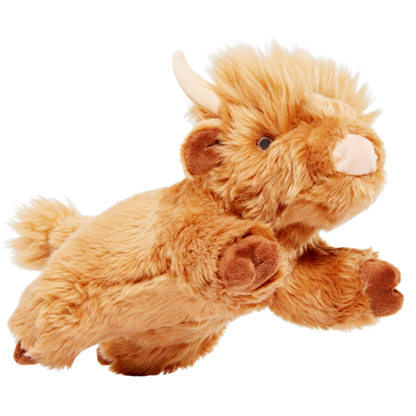 Fluff & Tuff "Shaggy" - Highland Cow Plush Dog Toy
