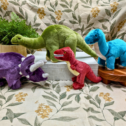 Fluff & Tuff "Tiny" - T-Rex Plush Dog Toy
