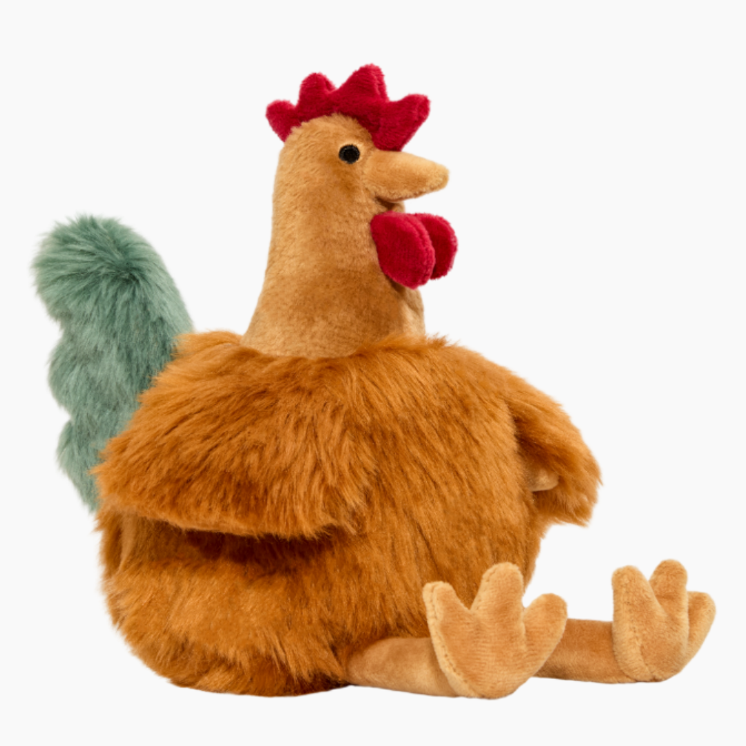 Fluff & Tuff "Chandler" - Chicken Plush Dog Toy