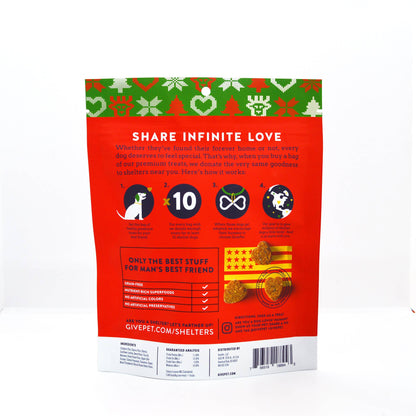 GivePet "Pugly Sweater" Party Holiday Dog Treat