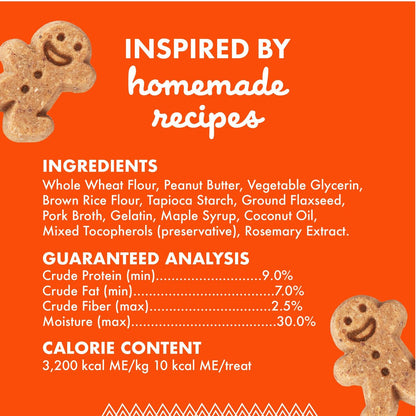 Buddy Biscuits Softies with Peanut Butter Soft & Chewy Dog Treats