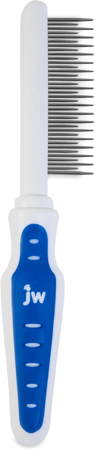 JW Pet Company GripSoft Shedding Comb for Dogs