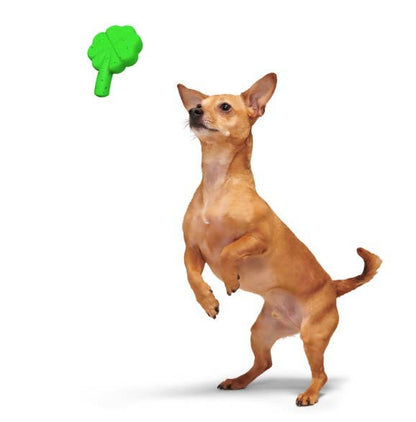 BARK Super Chewer Fur Leaf Clover St. Patrick's Day Dog Toy