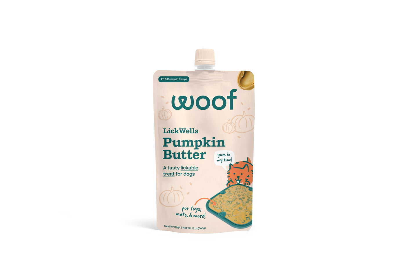 Woof LickWells, Pumpkin Butter