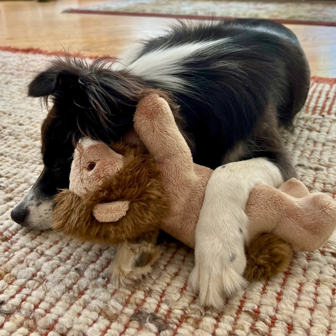 Fluff & Tuff "Leo" Lion Plush Dog Toy