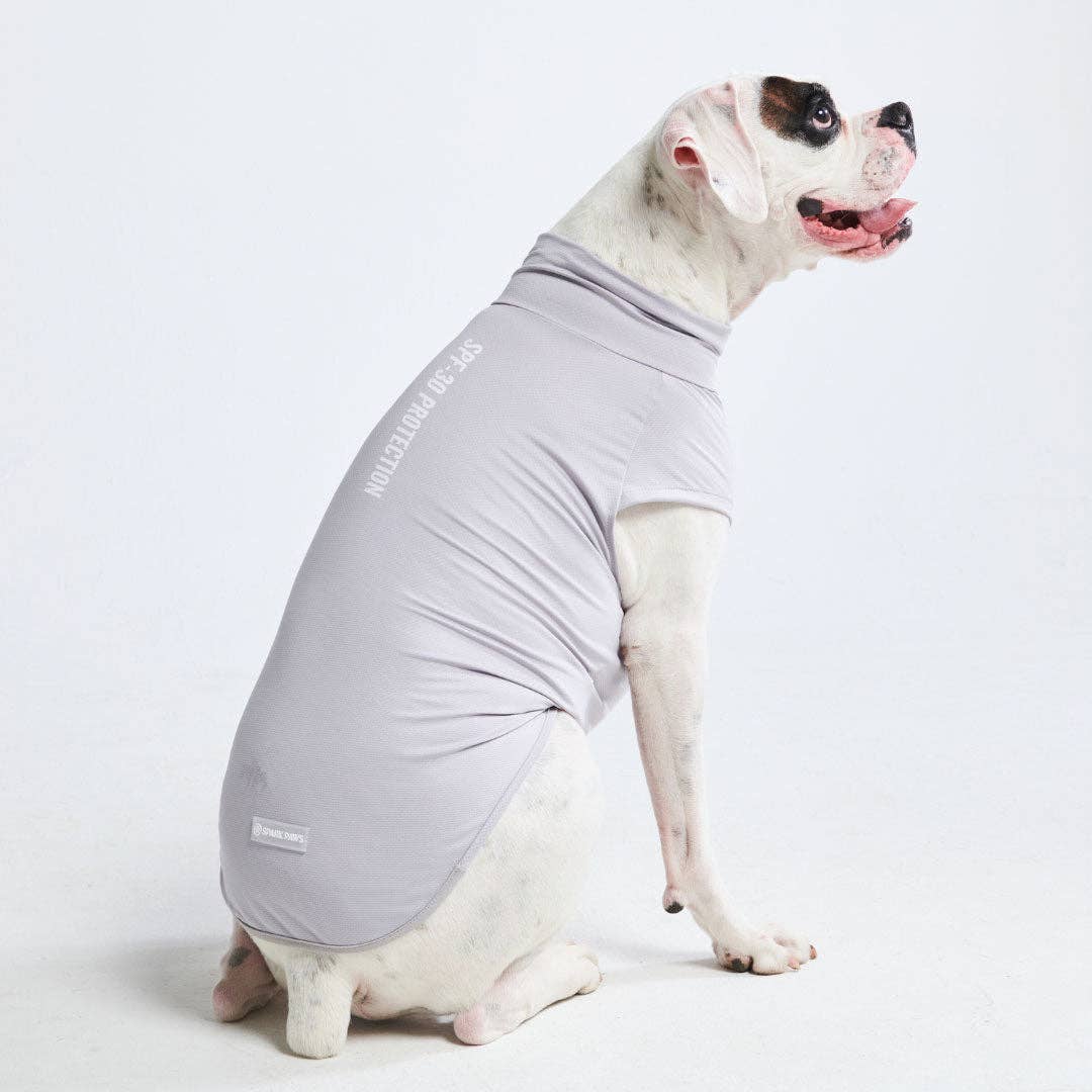 Spark Paws Sunblock Dog T-Shirt - Grey