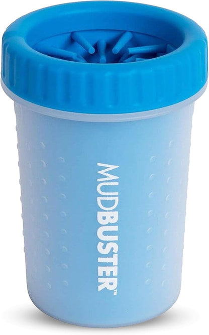 Dexas MudBuster Portable Dog Paw Washer/Paw Cleaner, Pro Blue