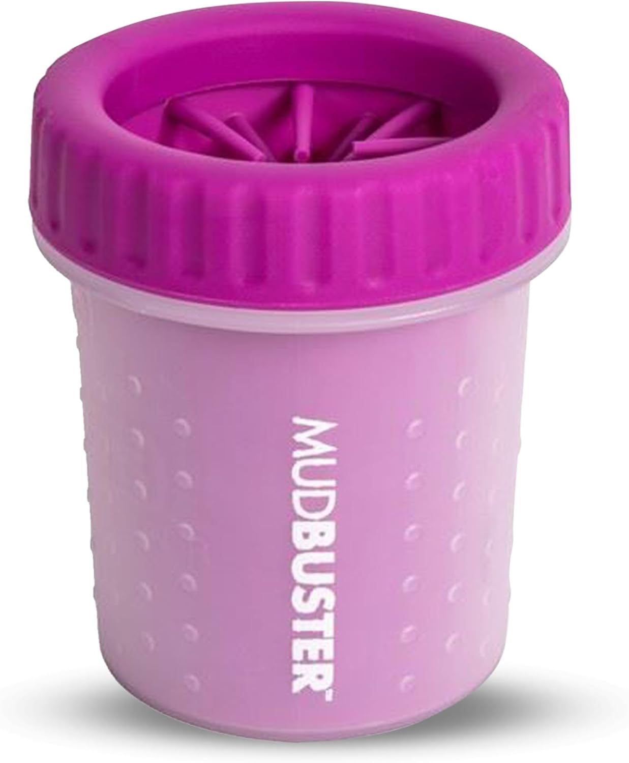 Dexas MudBuster Portable Dog Paw Washer/Paw Cleaner, Fuchsia
