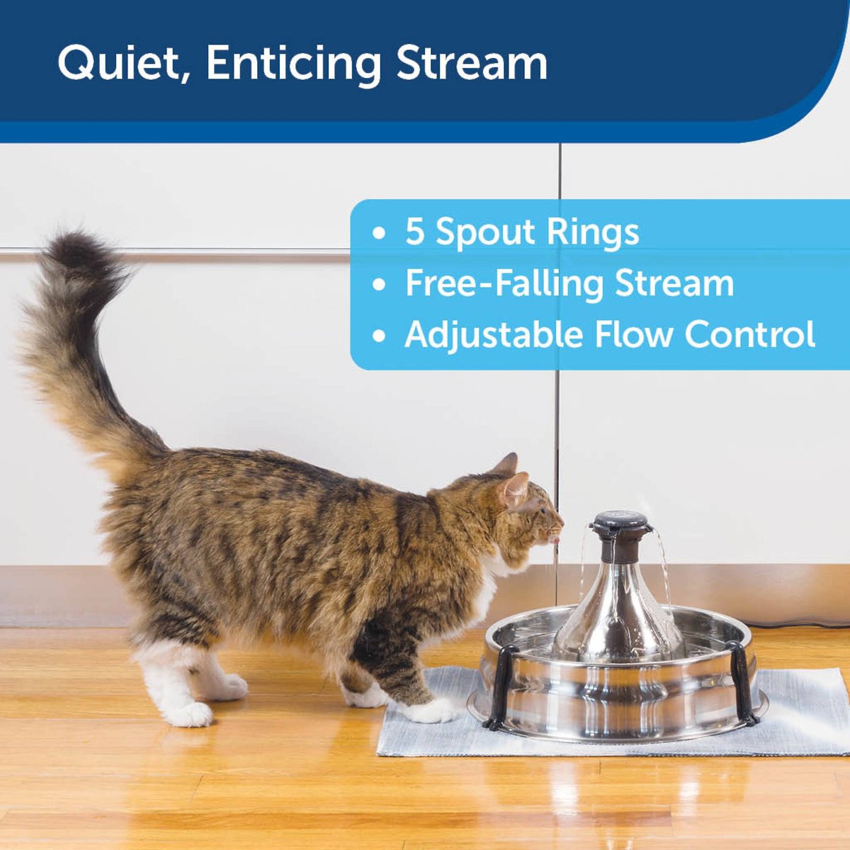 PetSafe Drinkwell 360 Dog and Cat Water Fountain, 128 oz.