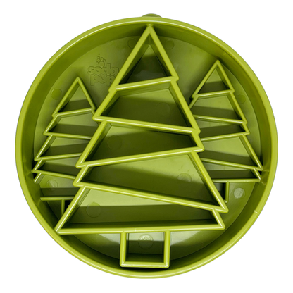 SodaPup Slow Feeder Bowl, Pine Tree