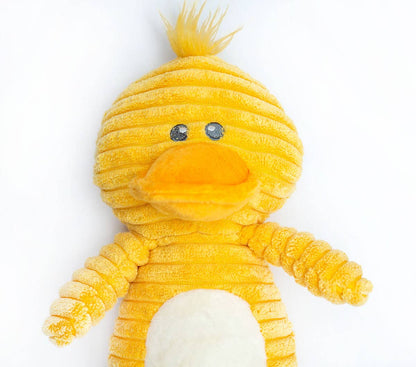 ThoozyPet Tuff & Cuddly Duck Plush Dog Toy