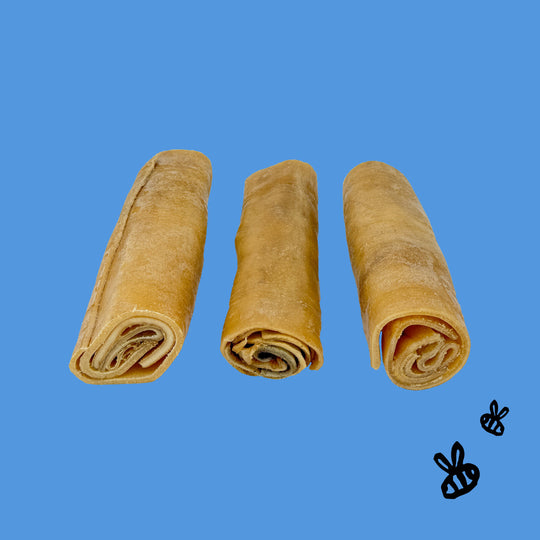 Honey I'm Home 6 inch Buffalo Collagen Roll, 3-pack
