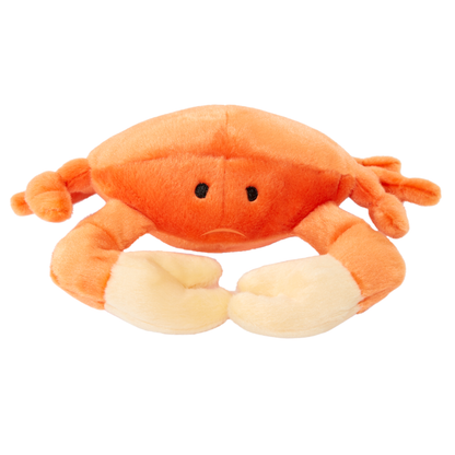 Fluff & Tuff "Phyllis" - Crab Plush Dog Toy