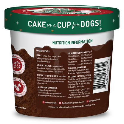 Cuppy Cake Dog Cake in a Cup