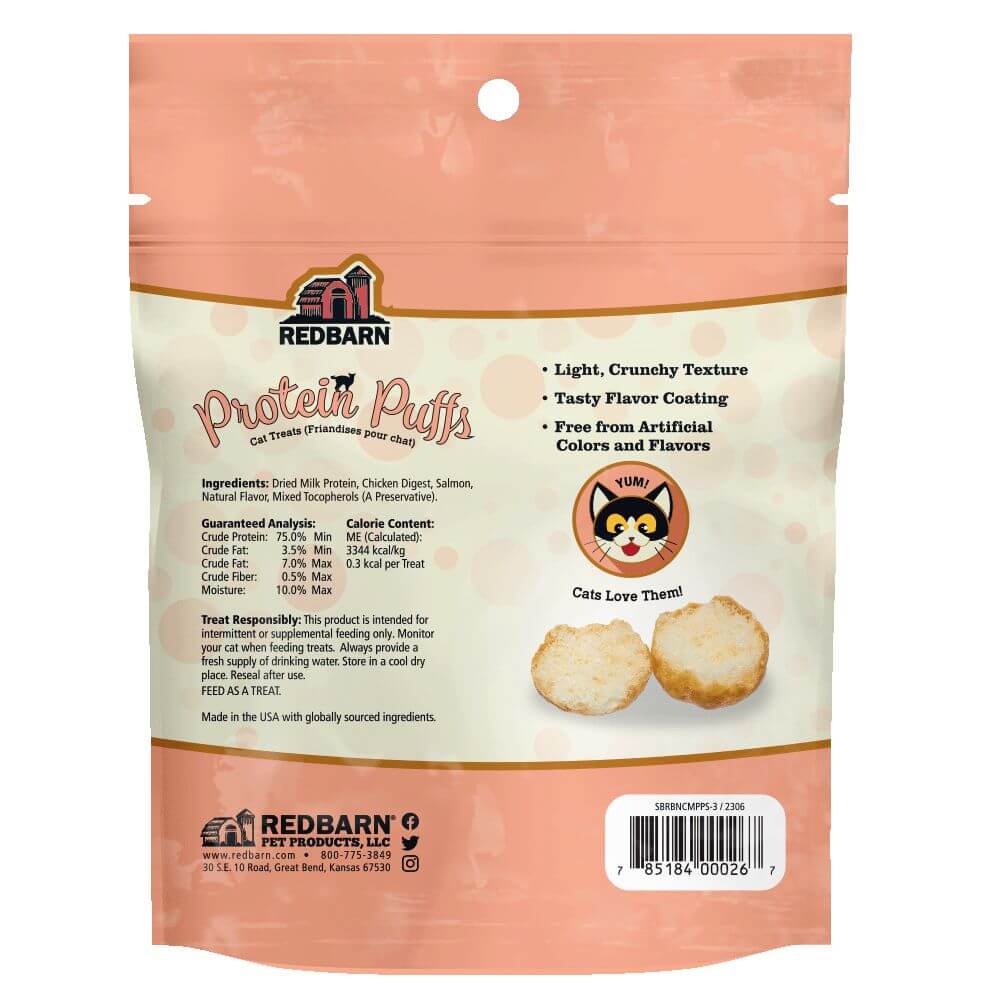 Redbarn Cat Protein Puffs Premium Treats