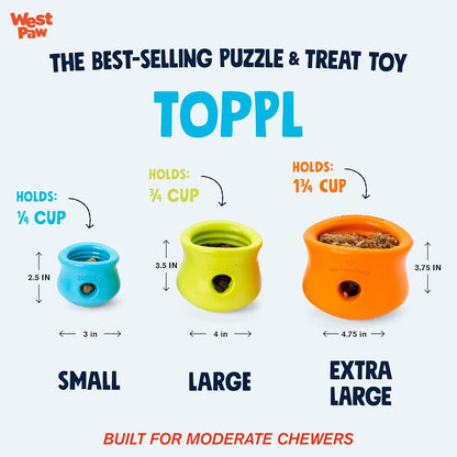 West Paw Toppl Treat Dispensing Dog Chew Toy