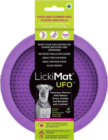 LickiMat Dog UFO Slow Feeder