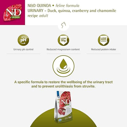 Farmina N&D Quinoa Urinary Duck & Quinoa Cat Food