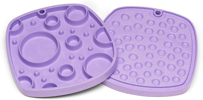 West Paw Feast Mat Dog Slow Feeder and Lick Mat, Bubbles