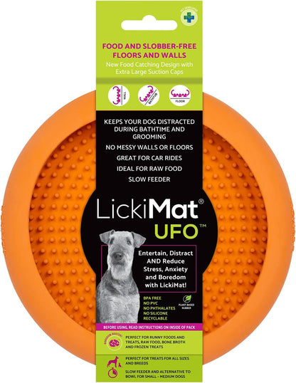 LickiMat Dog UFO Slow Feeder