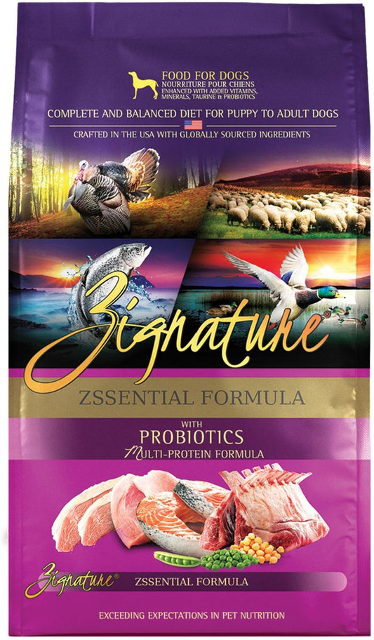 Zignature Multi-Protein Formula Zssential Dry Dog Food