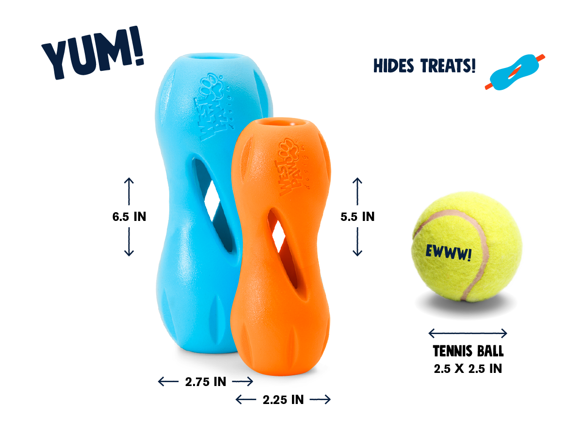 West Paw Qwizl Treat Dispensing Dog Chew Toy