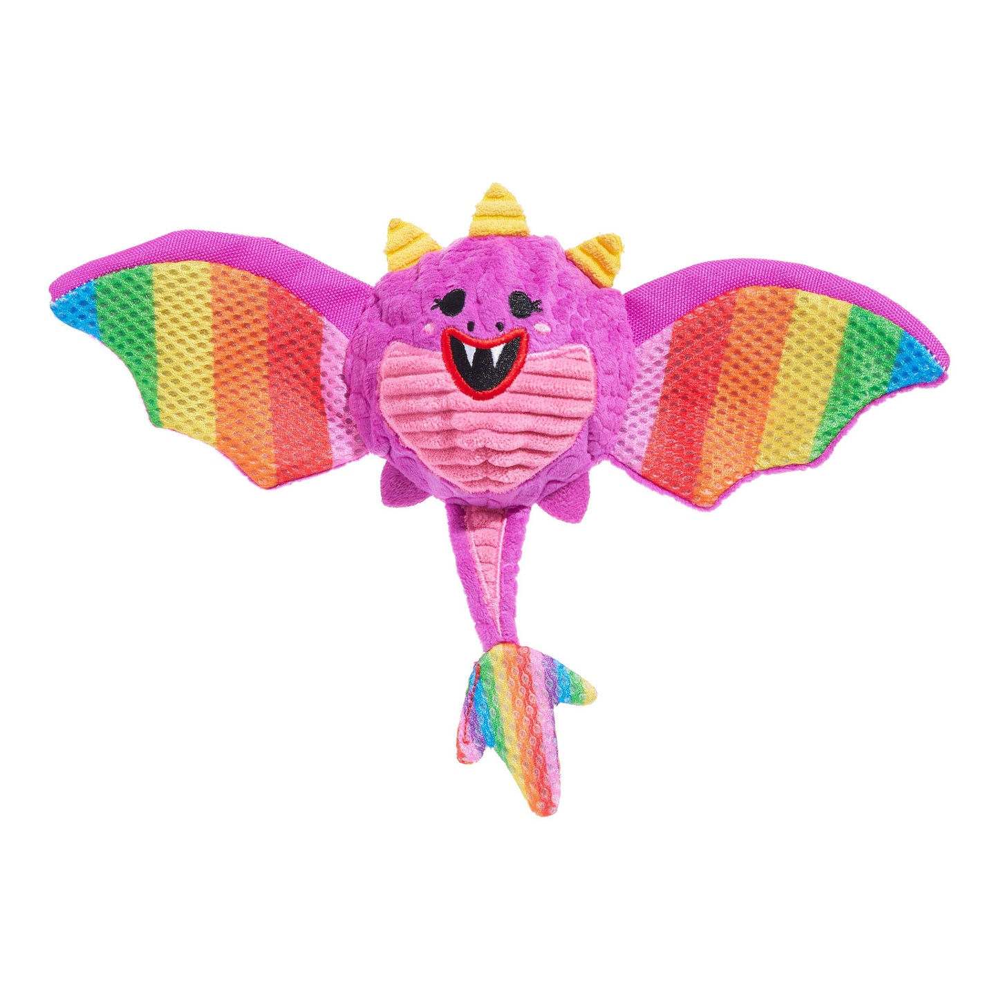 BARK Super Chewer Diva The Dragon Queen Plush Dog Toy M/L