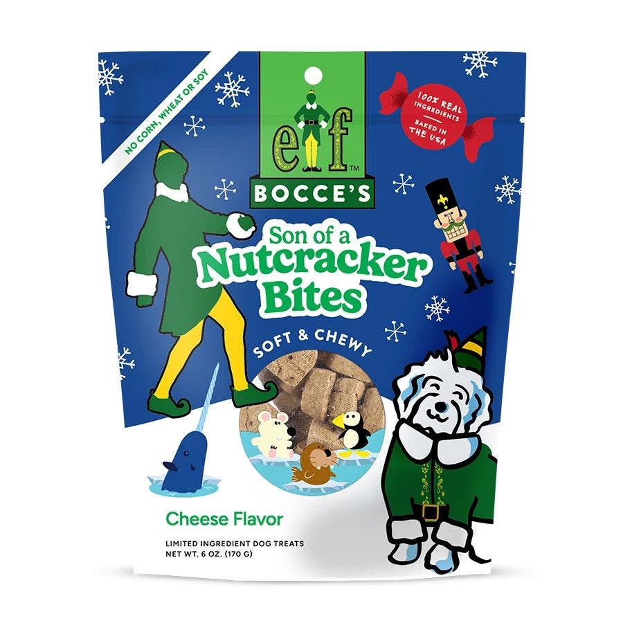 Bocce's Holiday Son of a Nutcracker Soft & Chewy Dog Treats