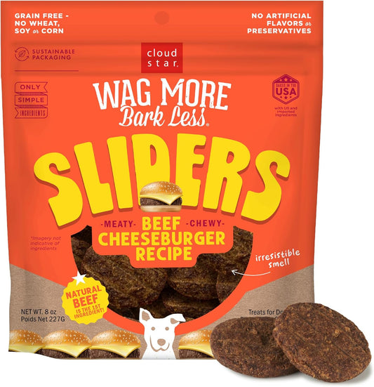 Cloud Star Dog Wag More Bark Less Cheeseburger Sliders Treat