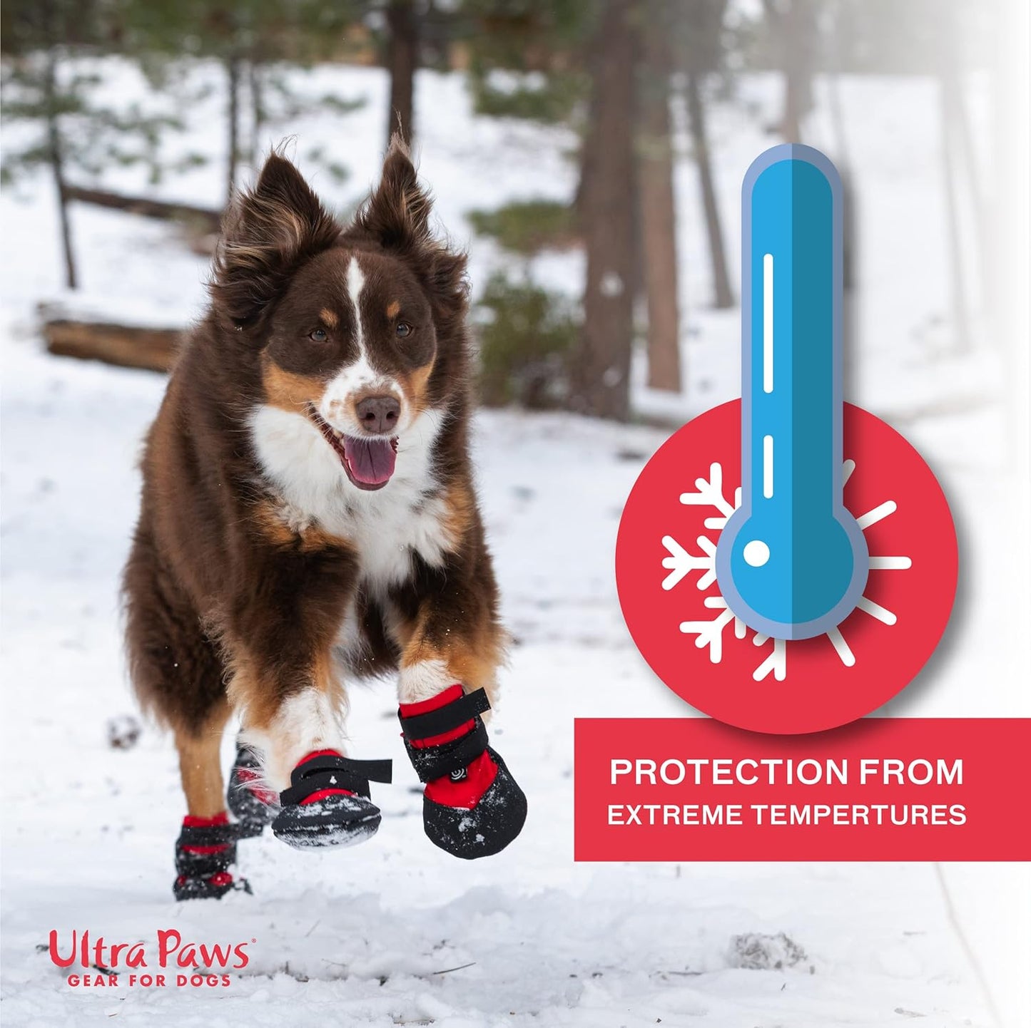 Ultra Paws Durable Paw Protector Dog Boots
