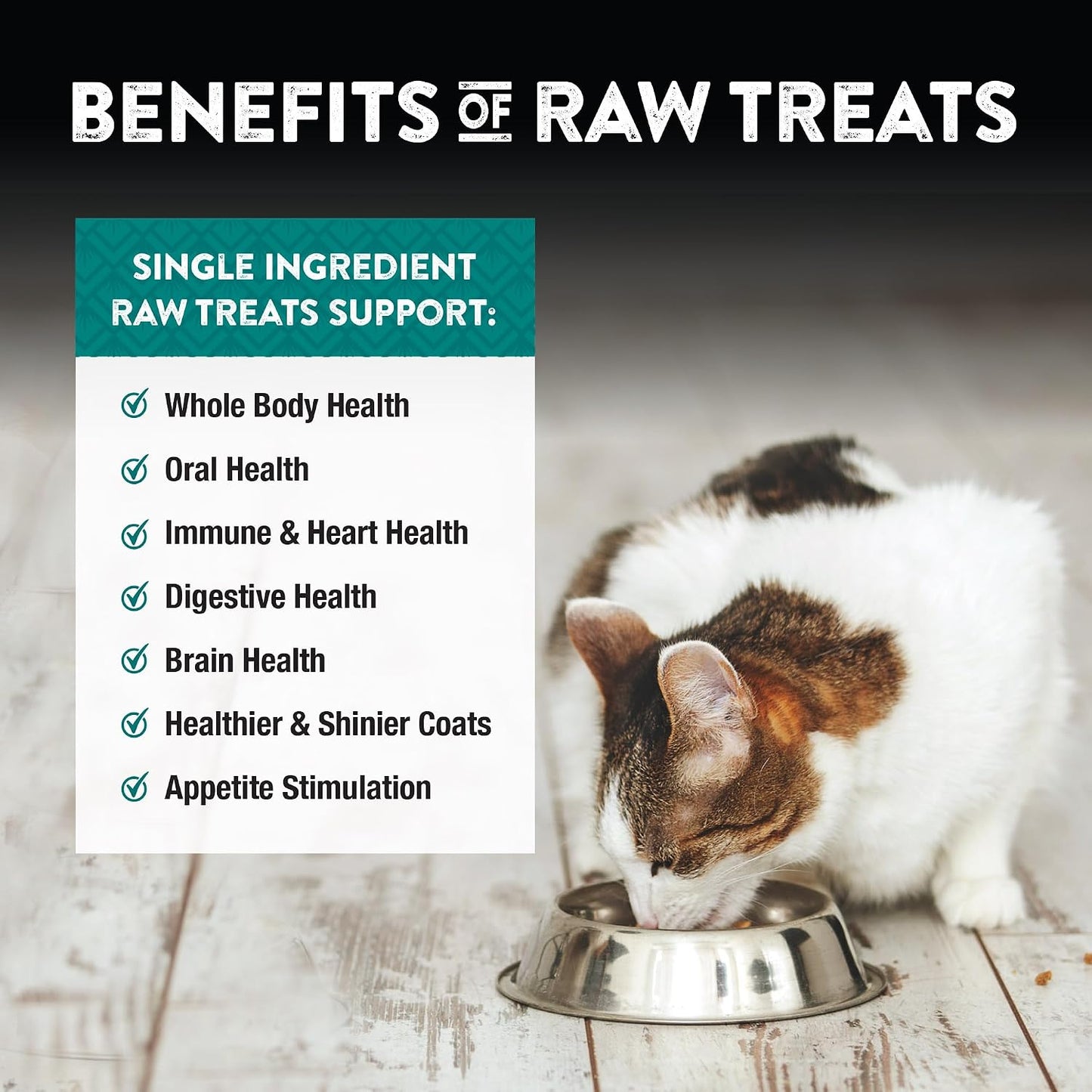 Northwest Naturals Raw Rewards Chicken Neck Freeze Dried Treats for Dogs and Cats