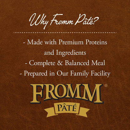 Fromm Pate Salmon & Chicken Wet Dog Food