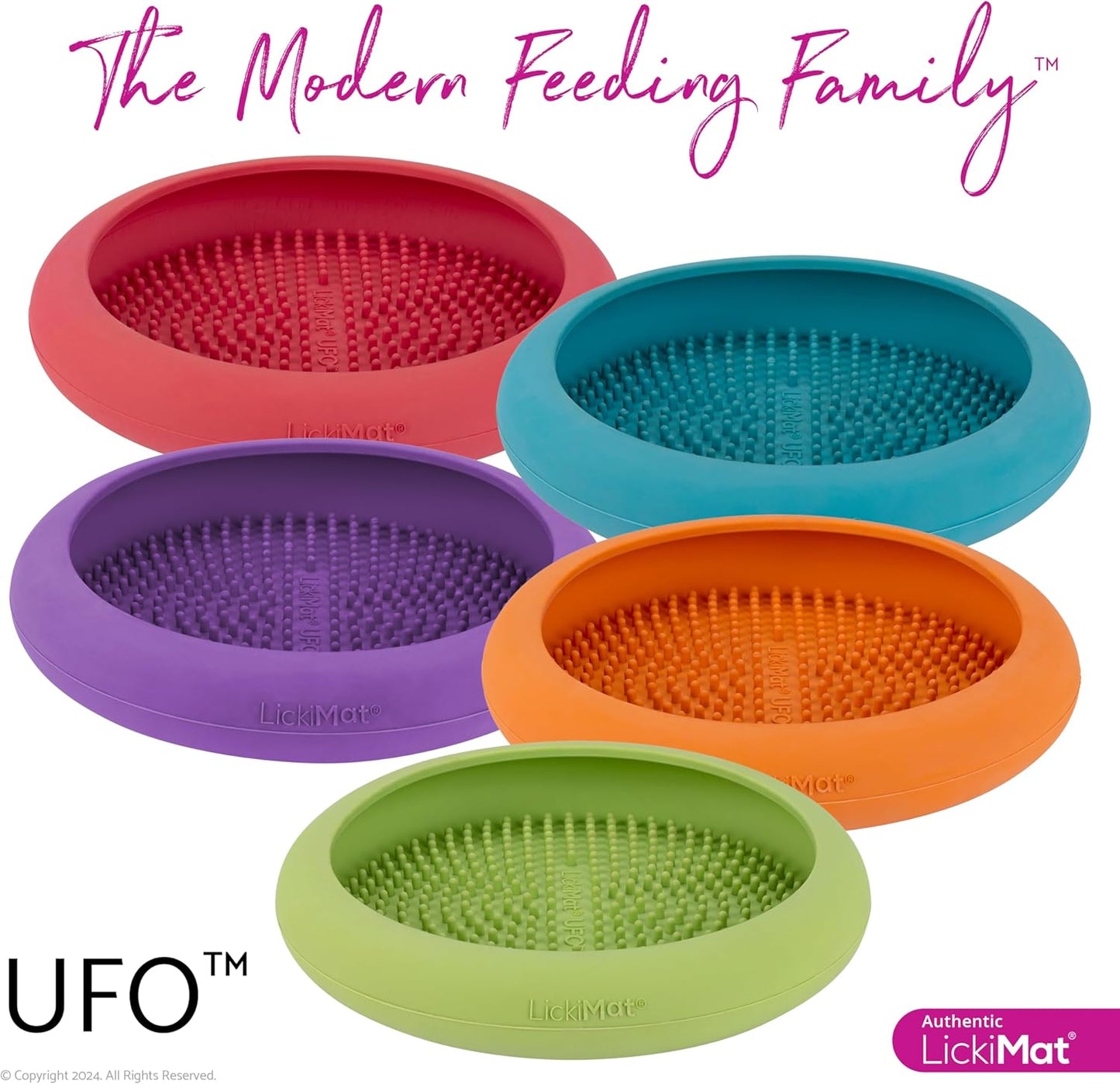 LickiMat Dog UFO Slow Feeder