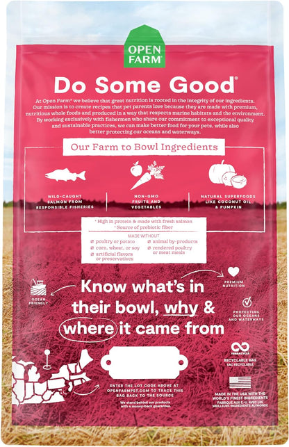 Open Farm Grain Free Wild Salmon Dry Dog Food