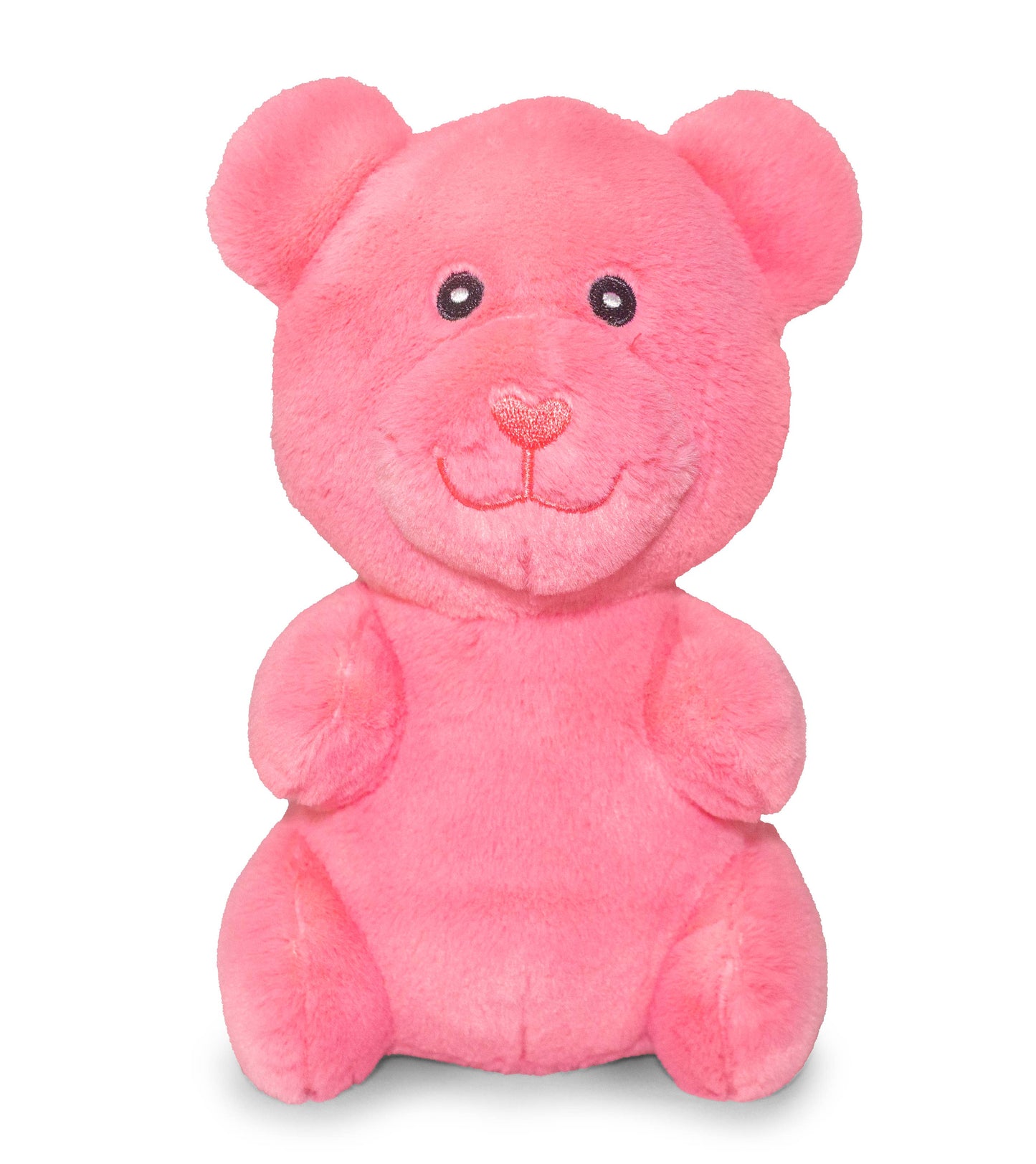 ThoozyPet Gummy Bear Plush Dog Toy, Pink, 10"
