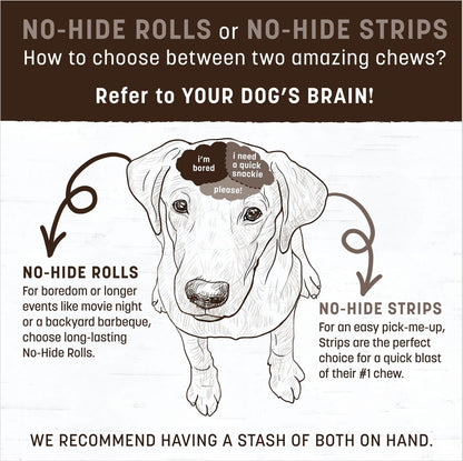 Earth Animal No-Hide Dog Bacon Cheeseburger Roll Treat