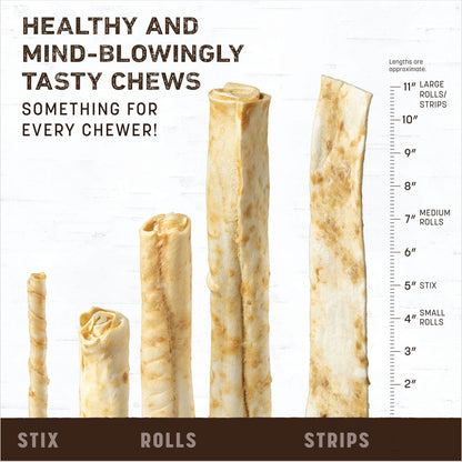 Earth Animal No-Hide Dog Bacon Cheeseburger Roll Treat