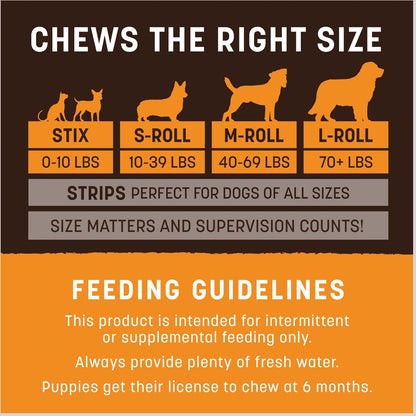 Earth Animal No-Hide Dog Bacon Cheeseburger Roll Treat