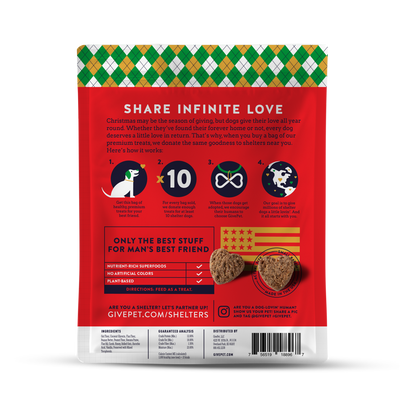 GivePet "Muttcracker" Holiday Dog Treats