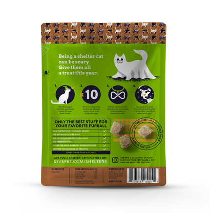 GivePet "Halloween Purr-ty" Freeze-Dried Cat Treats