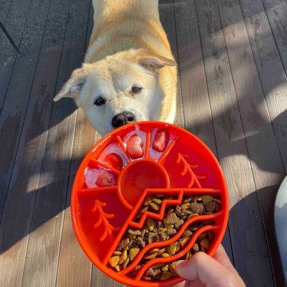 SodaPup Slow Feeder Bowl, Great Outdoors