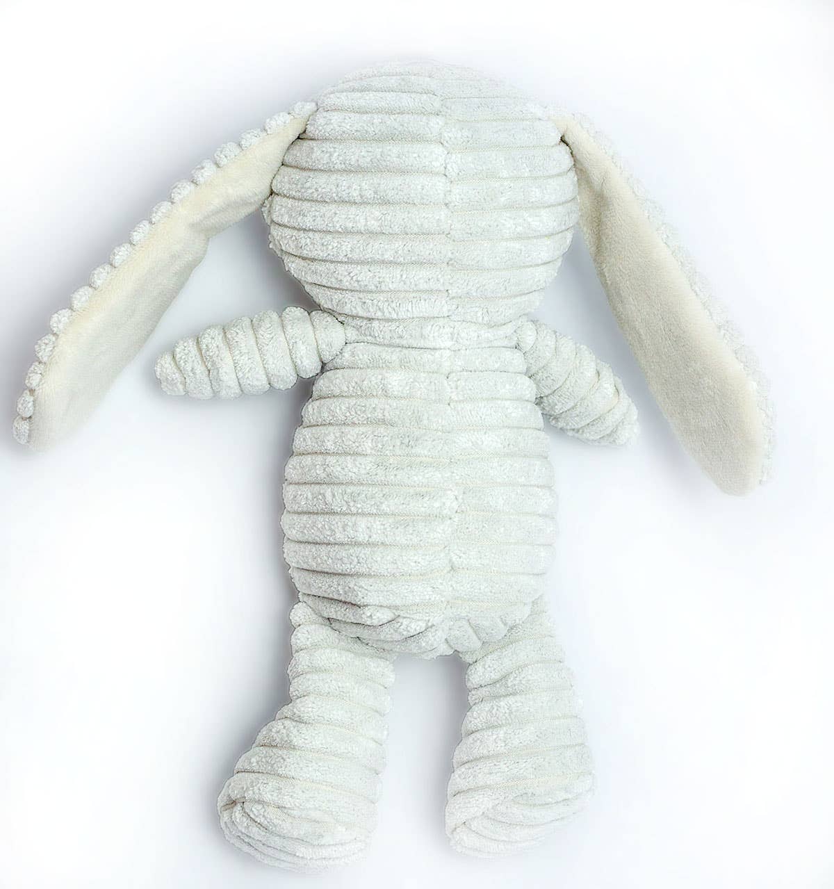 ThoozyPet 12.5" Tuff & Cuddly Bunny Plush Dog Toy
