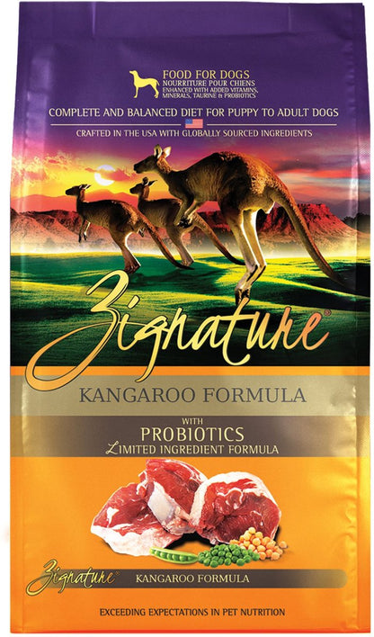 Zignature Limited Ingredient Formula Kangaroo Dry Dog Food