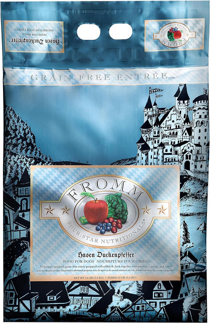 Fromm Four-Star Grain Free Hasen Duckenpfeffer Dry Dog Food