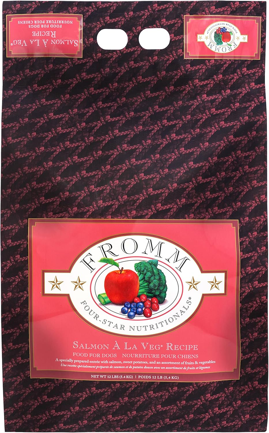 Fromm Four-Star Salmon A La Veg Dry Dog Food